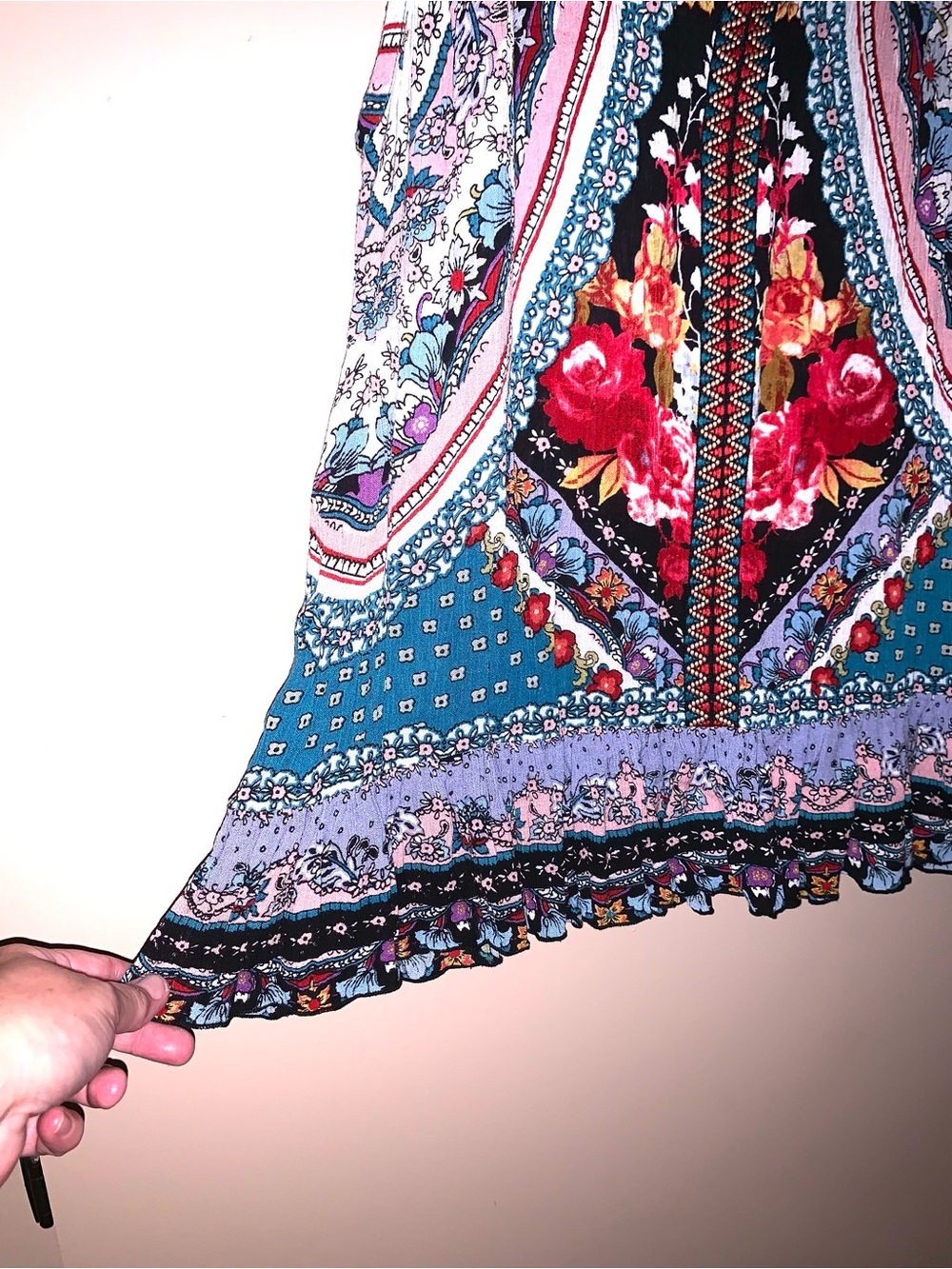 Bila Multicolor Bohemian Tank Top - Picture 3 of 6